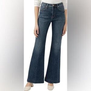 32/31 Silver Isbister '70s High Waist Flare Jeans